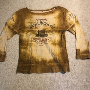 Paris cafe shirt